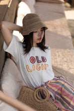 Load image into Gallery viewer, Orfeo Anycia long multi stitch hem skirt Orange stripes - CW CW 
