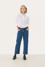 Load image into Gallery viewer, Part Two Judyas classic jean Medium Dark Blue
