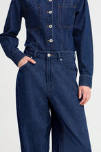 Load image into Gallery viewer, Ichi Berisel barrel denim jean Authentic Blue
