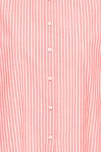 Load image into Gallery viewer, Ichi Giley peter pan collar shirt Teaberry Birch Stripe - CW CW 
