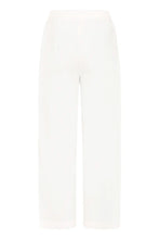 Load image into Gallery viewer, Ichi Foxa barrel crinkle trousers White - CW CW 
