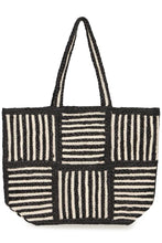 Load image into Gallery viewer, Ichi Isa graphic jupe bag Black - CW CW 
