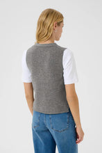 Load image into Gallery viewer, Part Two Sylva wool waistcoat Medium Grey Melange
