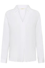 Load image into Gallery viewer, Part Two Ayo linen shirt Bright White - CW CW 
