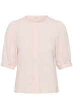 Load image into Gallery viewer, Part Two Azra linen blouse Mauve Chalk - CW CW 
