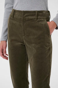 Part Two Soffys baby cord trouser Tarmac