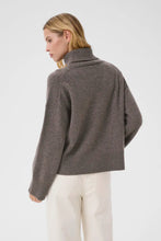Load image into Gallery viewer, Part Two Corina wool roll neck jumper Falcon Melange
