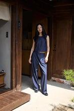 Load image into Gallery viewer, Ichi Jumi tailored trouser Dark Blue
