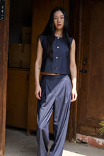 Load image into Gallery viewer, Ichi Jumi tailored trouser Dark Blue

