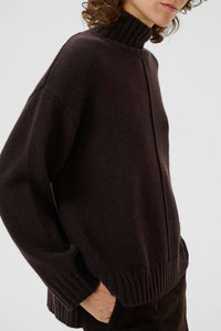 Part Two Lilye high neck cosy jumper Granache