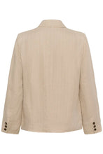 Load image into Gallery viewer, Part Two Alita linen blazer Neutral Pinstripe - CW CW 
