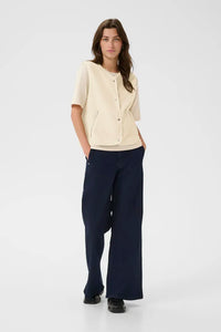 Part Two Signy fleece gilet Oatmeal