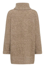Load image into Gallery viewer, Part Two Toccas pouch pocket oversized knit Mink Melange
