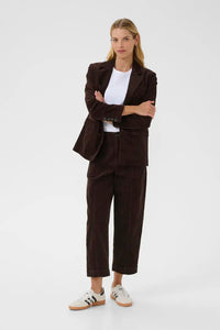 Part Two Netta cropped cord trouser Granache