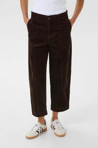 Part Two Netta cropped cord trouser Granache