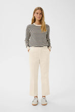 Load image into Gallery viewer, Part Two Mishas classic cropped cord Eggnog
