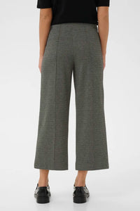Part Two Llisan tricot cropped trouser Salt & Pepper