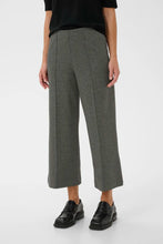 Load image into Gallery viewer, Part Two Llisan tricot cropped trouser Salt &amp; Pepper
