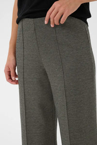 Part Two Llisan tricot cropped trouser Salt & Pepper