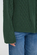 Load image into Gallery viewer, Ichi Mylle cable jumper Pineneedle
