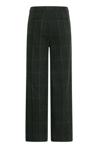 Ichi Kate woolley wide stripe trouser