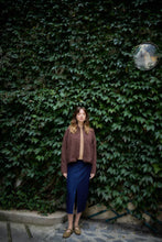 Load image into Gallery viewer, Ichi Kate quilted jacket Chicory Coffee
