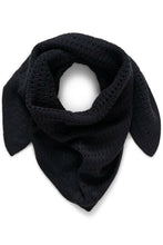 Load image into Gallery viewer, Part Two Damine open knit small scarf Dark Navy
