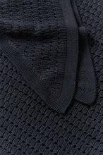 Load image into Gallery viewer, Part Two Damine open knit small scarf Dark Navy

