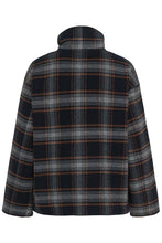 Load image into Gallery viewer, Part Two Celly plaid jacket Dark Navy Check
