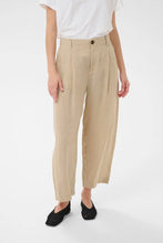 Load image into Gallery viewer, Part Two Nettas linen trouser Neutral Pinstripe - CW CW 
