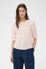 Load image into Gallery viewer, Part Two Azra linen blouse Mauve Chalk - CW CW 
