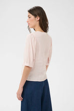 Load image into Gallery viewer, Part Two Azra linen blouse Mauve Chalk - CW CW 
