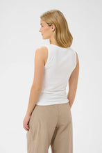 Load image into Gallery viewer, Part Two Nikkia V neck tank Bright white - CW CW 
