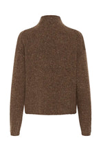 Load image into Gallery viewer, Part Two Chanelly high neck pullover Brown Nepse - CW CW 

