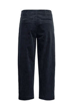 Load image into Gallery viewer, Part Two Netta corduroy cargo pocket trouser Dark Navy
