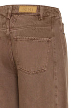 Load image into Gallery viewer, Ichi Blich barrel denim jeans Brown
