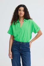 Load image into Gallery viewer, Ichi Mana cotton shirt Greenbriar - CW CW 
