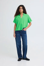 Load image into Gallery viewer, Ichi Mana cotton shirt Greenbriar - CW CW 
