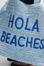 Load image into Gallery viewer, Ichi Svea Hola beach bag Powder Blue - CW CW 
