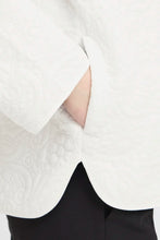 Load image into Gallery viewer, Ichi Kate quilted jacket patterned jacket Cloud Dancer - CW CW 
