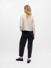 Load image into Gallery viewer, Object Reynard high neck knit Silver Oat
