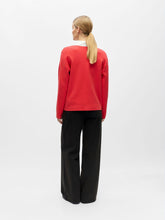 Load image into Gallery viewer, Object Reynard V neck jumper Tomato
