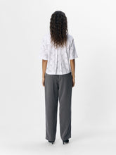 Load image into Gallery viewer, Object Java pointelle knitted cotton top White
