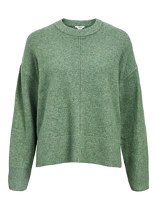 Object Juno crew neck pointelle detail jumper Laurel Wreathe