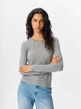 Load image into Gallery viewer, Object Zofia Layering top Medium Grey Melange

