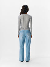 Load image into Gallery viewer, Object Zofia Layering top Medium Grey Melange
