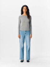 Load image into Gallery viewer, Object Zofia Layering top Medium Grey Melange

