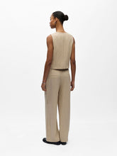 Load image into Gallery viewer, Object Rini pinstripe wide trouser Hummus - CW CW 

