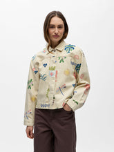 Load image into Gallery viewer, Object Jally printed cotton jacket Ecru Multi - CW CW 
