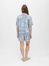 Load image into Gallery viewer, Object Vima postcard print shirt Blue Birch - CW CW 
